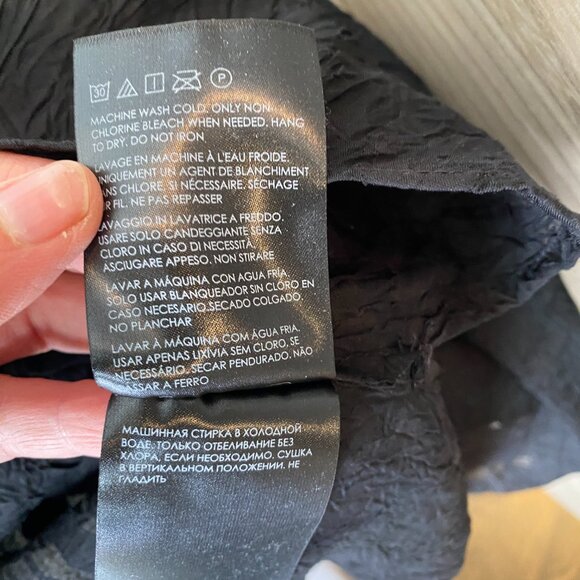 Club Monaco Sheer Button-down Blouse - Picture 5 of 5